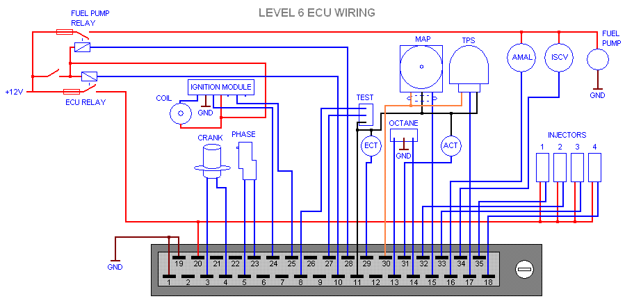 Ecu Wiring Fuel Injector Wiring Diagram from www.bigturbo.co.uk